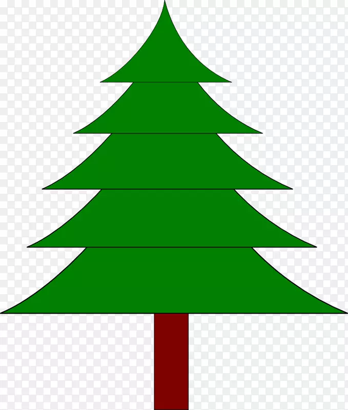 绘制圣诞树颜色图片圣诞节-圣诞树