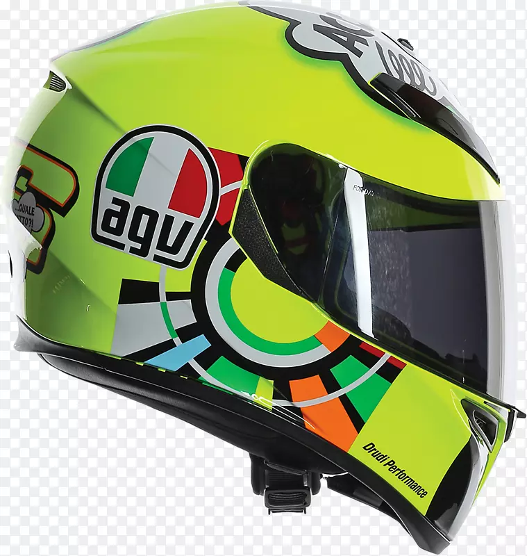摩托头盔米萨诺世界巡回赛马可西蒙塞利圣马力诺和里米尼的海岸摩托车大奖赛AGV-摩托车头盔