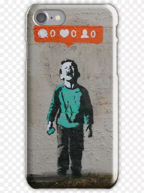 社会媒体街头艺术涂鸦壁画-社交媒体