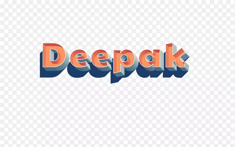 商标名称png图片字体-Deepak