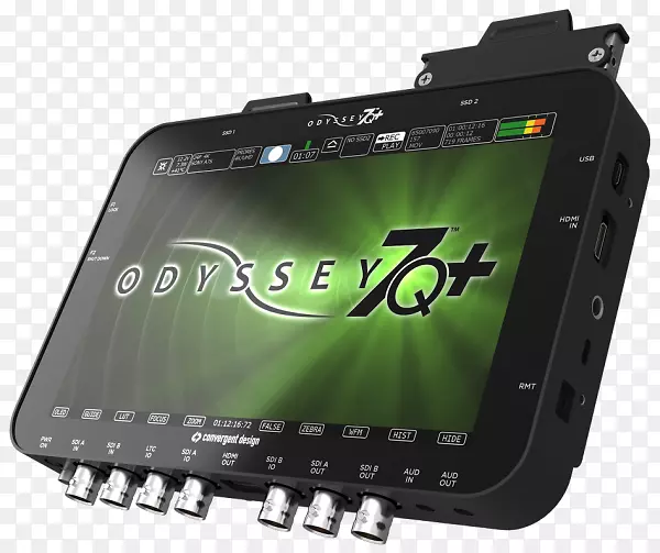 集中设计奥德赛7q+OLED监视器和记录器，HD/2k/UHD/4k记录在HDMI或SDI 4k分辨率收敛设计奥德赛7q+OLED监视器和记录器，HD/2k/UHD/4k记录在HDMI或SDI计算机显示器上