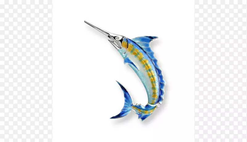 图形鱼字体microsoft azure-Blue marlin