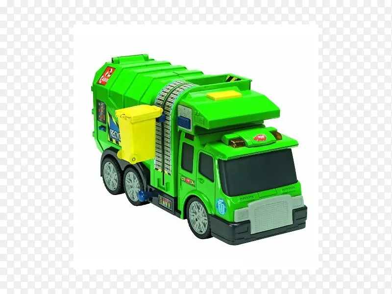 汽车，Dickie玩具，空气泵，垃圾车，装货卡车