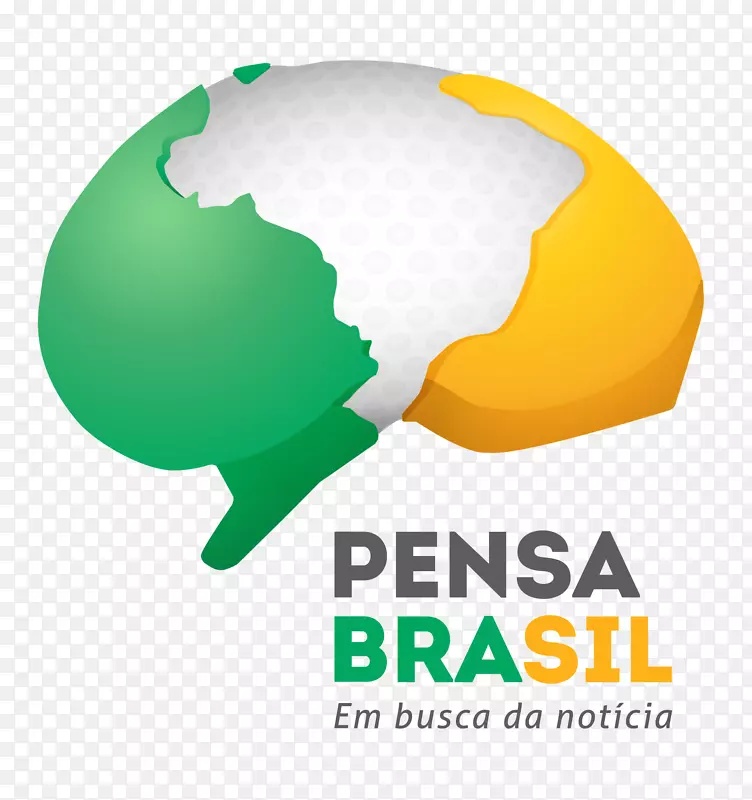 Pensa Brasil标志品牌认为人类行为-Bolsonaro