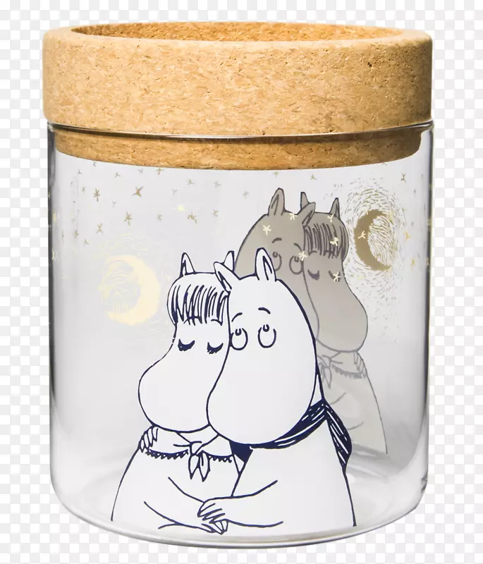 Moomins杯子产品，木乃伊，冬季浪漫，裂解/Krukke，芬兰-马克杯