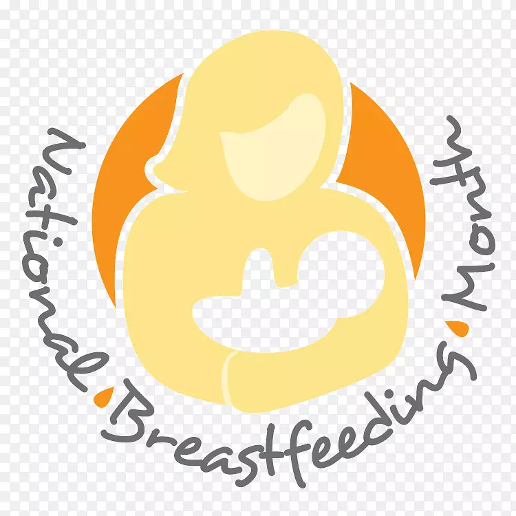 世界母乳喂养周月国际母乳喂养标志公共卫生-儿童