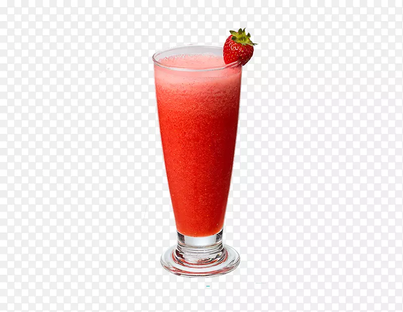 草莓汁奶昔鸡尾酒