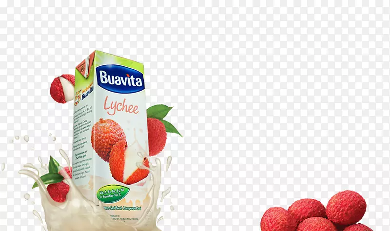 草莓奶油食品风味冷冻甜点-草莓