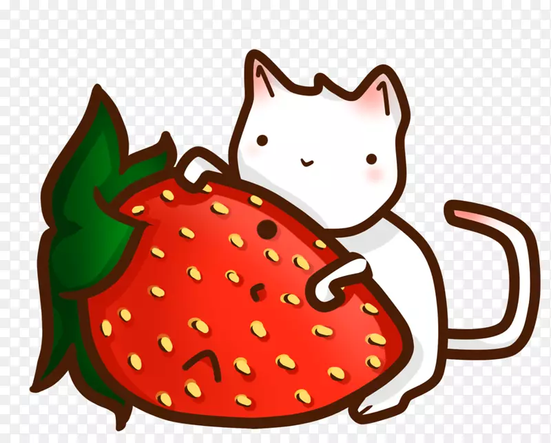 剪贴画草莓产品动画-草莓