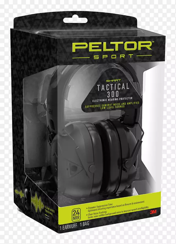 耳罩3m Peltor战术100电子听觉保护器3m Peltor战术100电子听觉保护装置-EAR