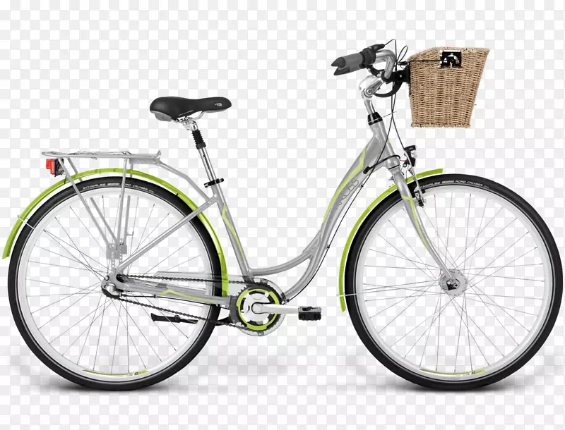 城市自行车Krossa自行车架山地车-自行车