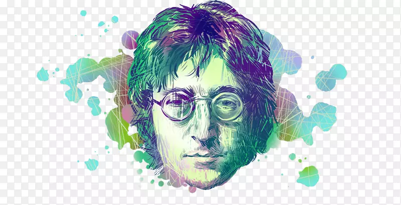 约翰列侬桌面壁纸图像绘图照片-列侬
