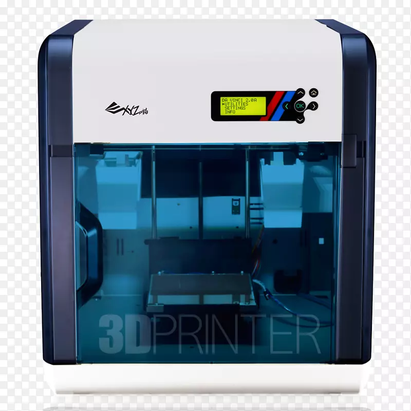 3D打印丝XYZ打印da Vinci 2.0双3D打印机XYZ打印da Vinci 2.0a双3D打印机