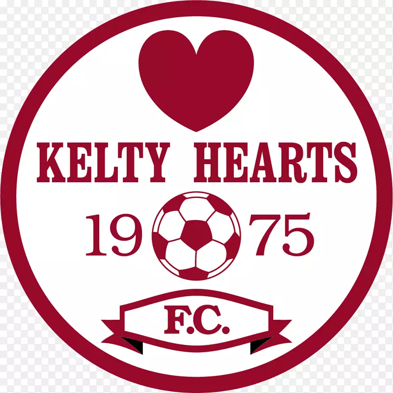 凯蒂·赫斯·F·C。凯蒂·赫斯特在米德洛提安F.C.的足球之心。-足球