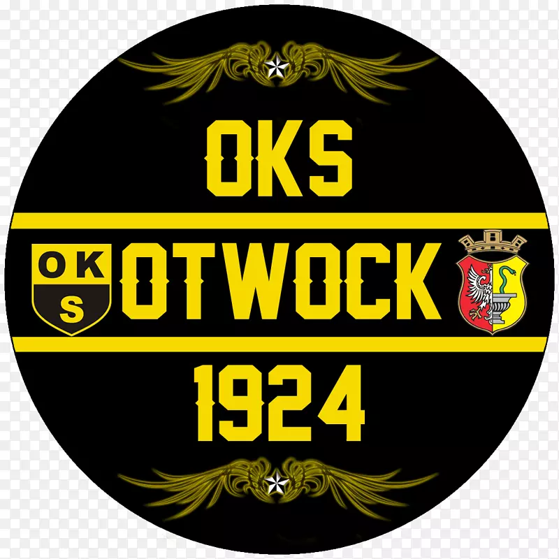 Otwocki体育俱乐部OKs开始Otwock标志黄色-Kreator