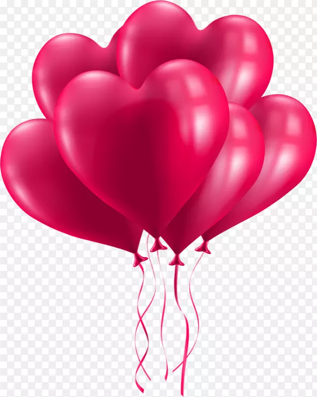 png图片气球心脏图像-气球