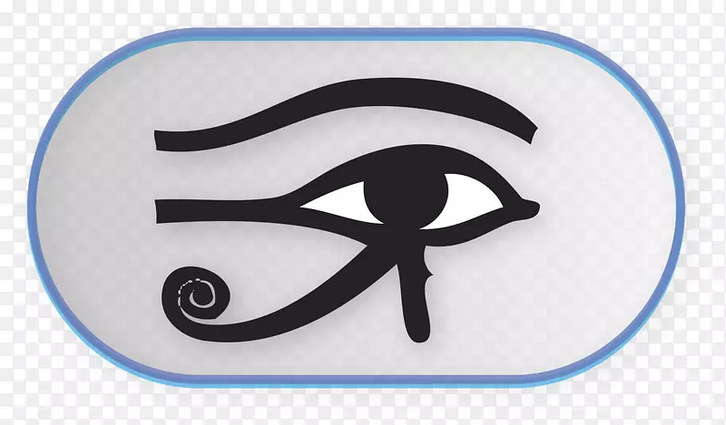 古埃及眼霍鲁斯埃及语埃及象形文字-埃及
