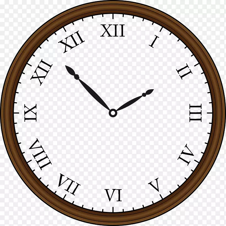 时钟面图形剪贴画数字时钟