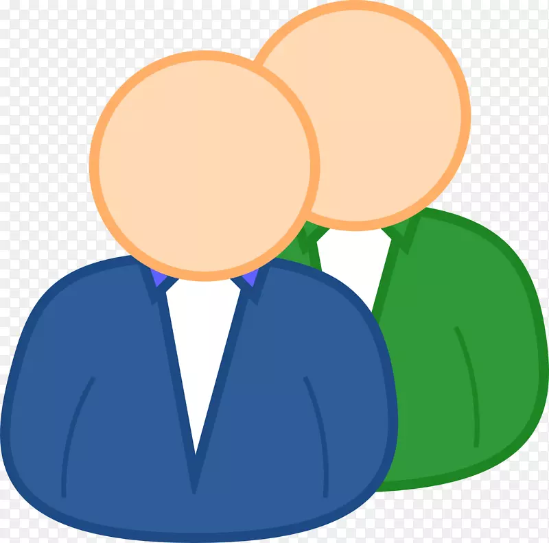 剪贴画开放部分终端用户计算机图标.社会媒体