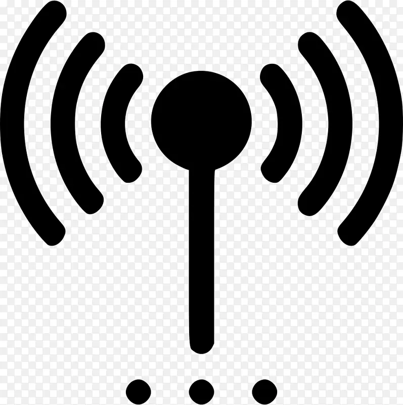 Wi-fi计算机图标无线图形剪辑艺术符号