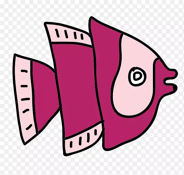 剪贴画图片金鱼画-水生动物