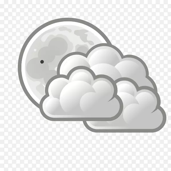 剪贴画露天部分云图形图像云