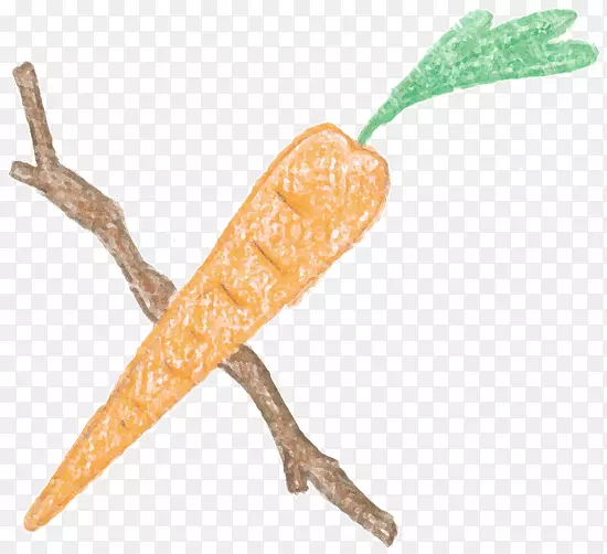 剪贴画胡萝卜和棒子胡萝卜婴儿胡萝卜-胡萝卜