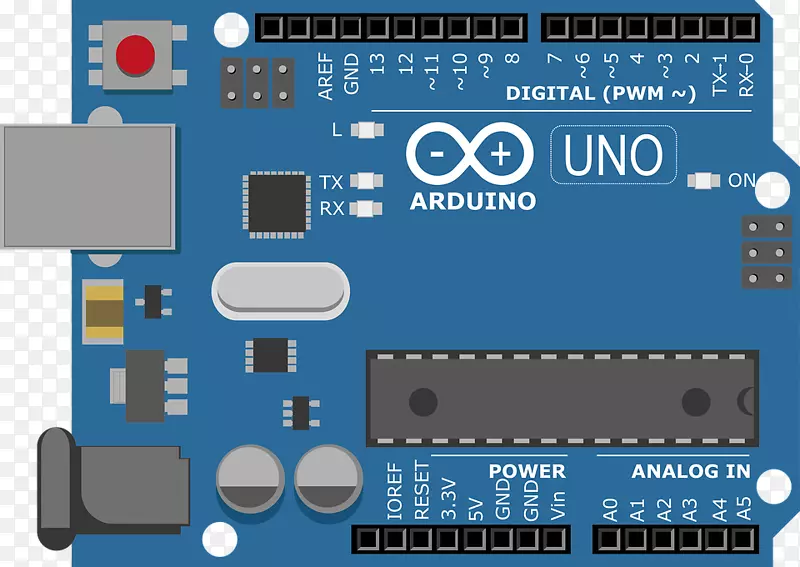 Arduinopng图片电子电路布线电子.Arduino按钮拉出电阻器