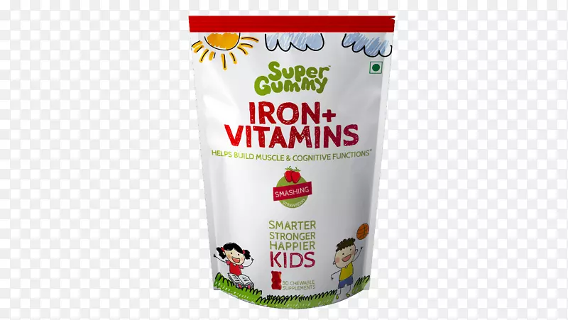 糖膳食补充剂复合维生素铁补充剂-儿童