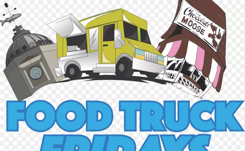 餐车、街头食品、机动车辆-卡车