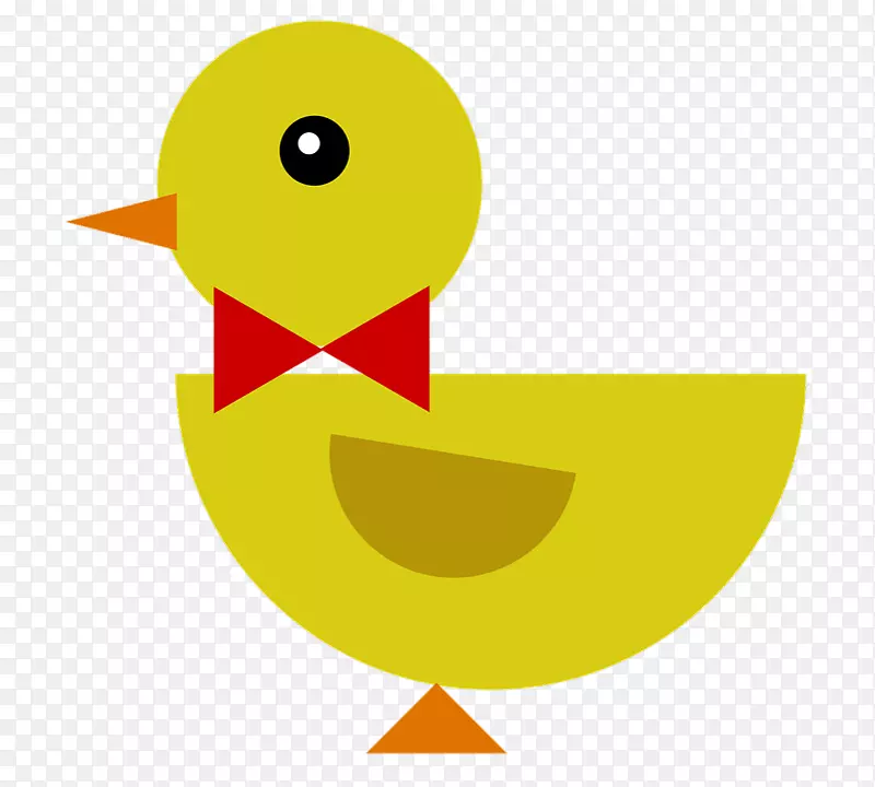 国内鸭夹艺术插图形象-鸭子