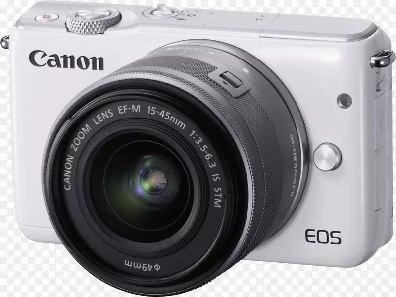 佳能Eos m 100佳能镜头安装佳能e-m 15-45 mm镜头佳能x-m镜头安装-照相机镜头