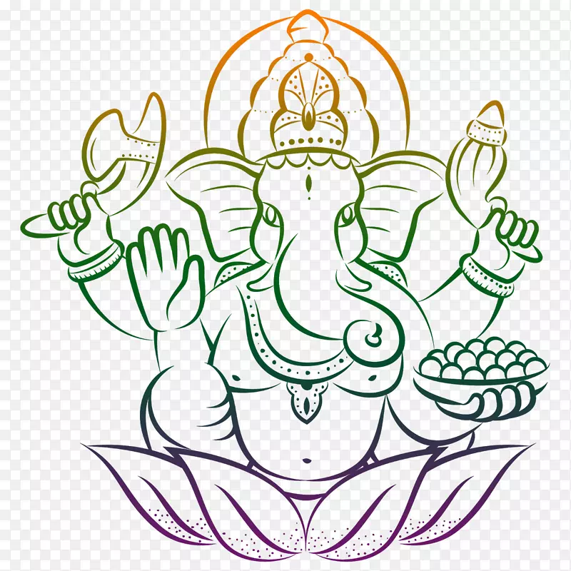 Ganesha Ganesh Chaturthi印度教