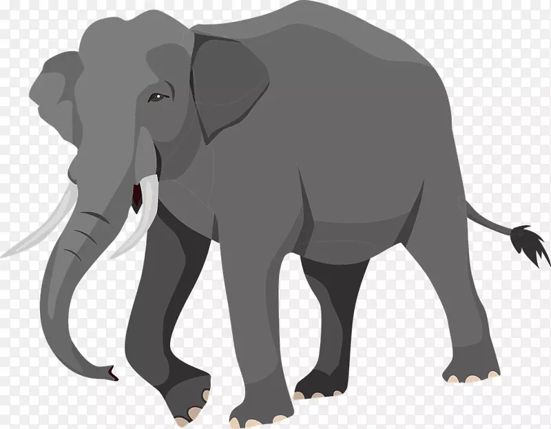 非洲象印度象png图片大象剪贴画大象