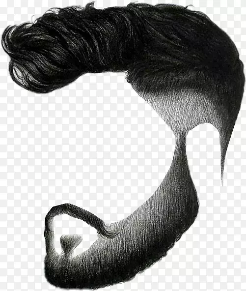 发型png图片图像胡子.头发