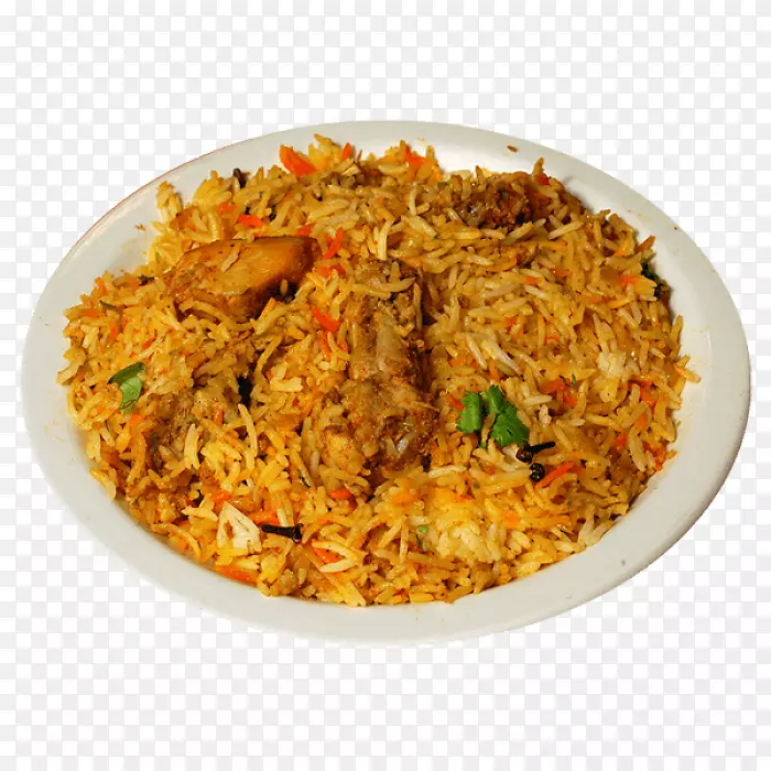Hyderabadi biryani印度料理，hyderabadi烹饪，鸡肉作为食物-烧烤