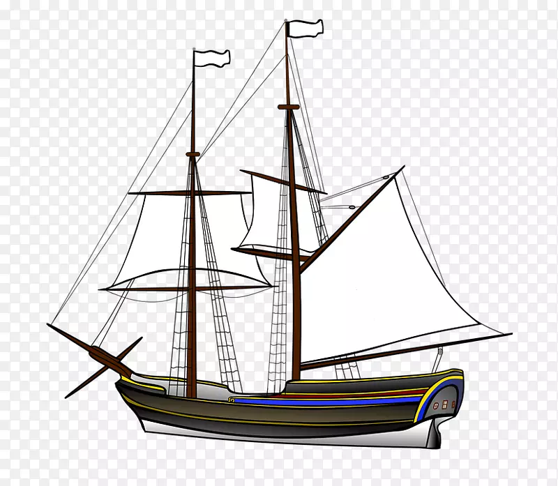 帆船桅杆船