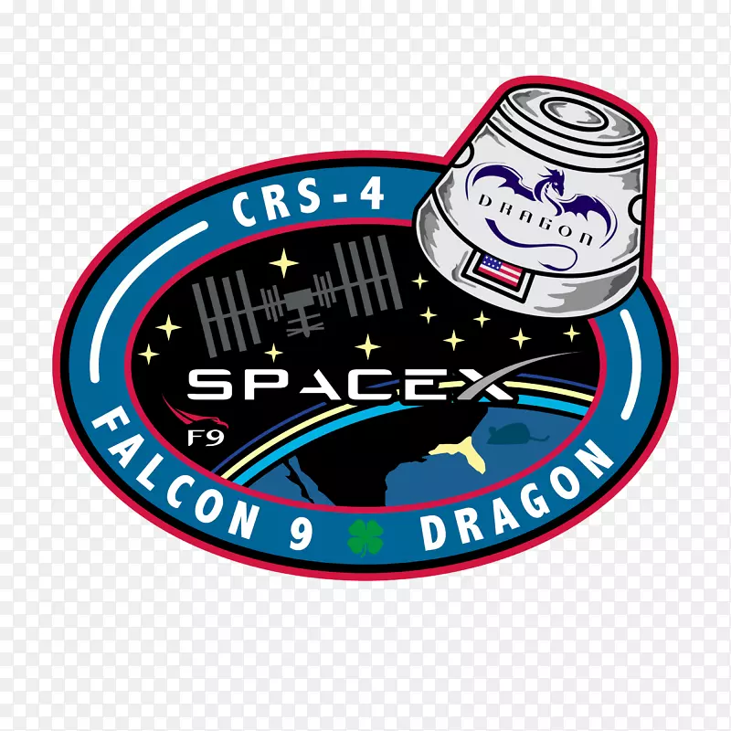 SpaceX CRS-4标志品牌产品设计-猎鹰重型