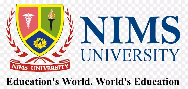 NIMS大学标志组织品牌斋浦尔-圣贝达大学标志