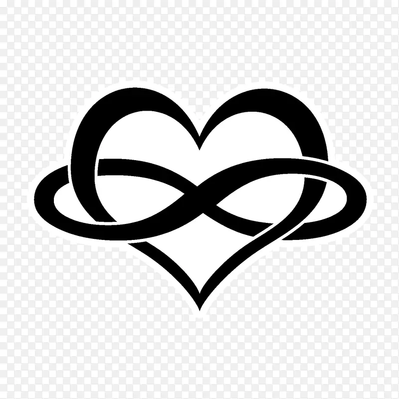 多义无限符号爱情纹身符号