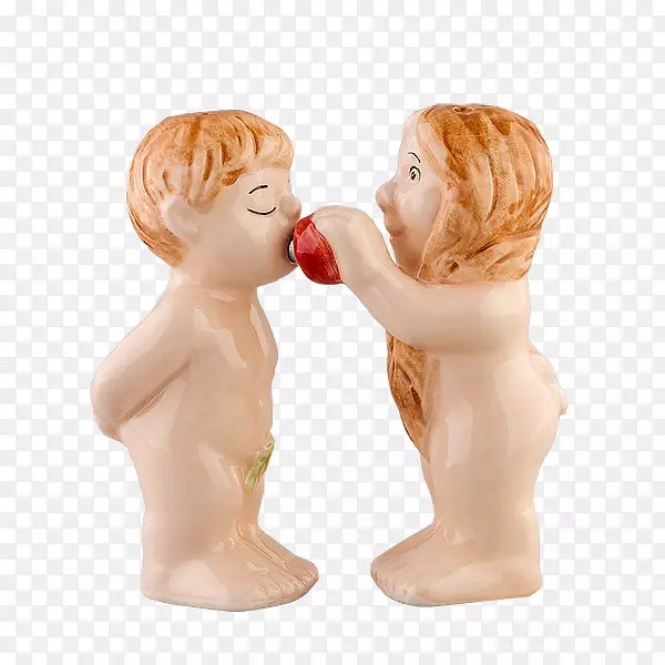 雕像耳朵动物-亚当和夏娃
