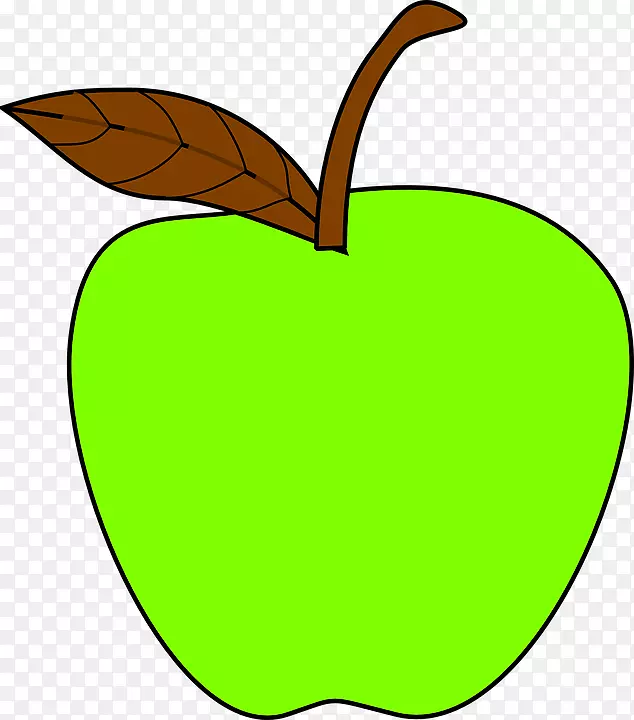 苹果剪贴画图形图像-苹果叶