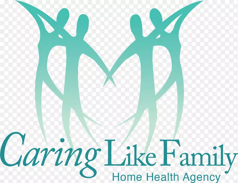 家居护理服务标志品牌字型关怀