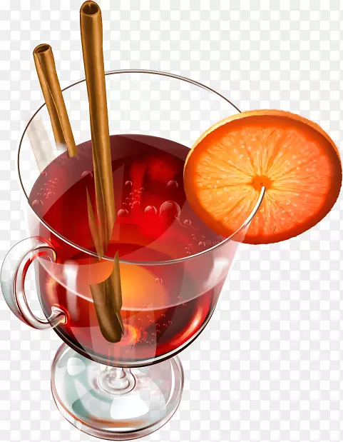 鸡尾酒APéritifpng图片negroni gif-鸡尾酒