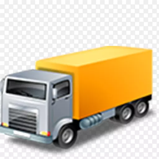 卡车运输计算机图标物流-汽车