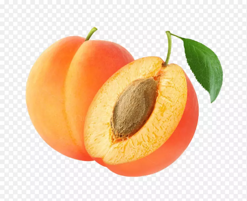 杏png图片剪辑艺术透明水果.杏
