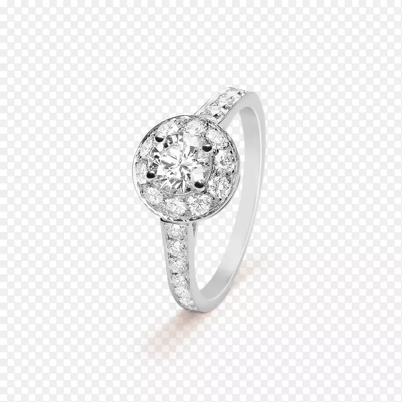耳环纸牌订婚戒指钻石戒指