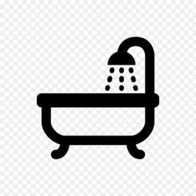 电脑图标，浴室，热水浴缸-贝恩&公司标志