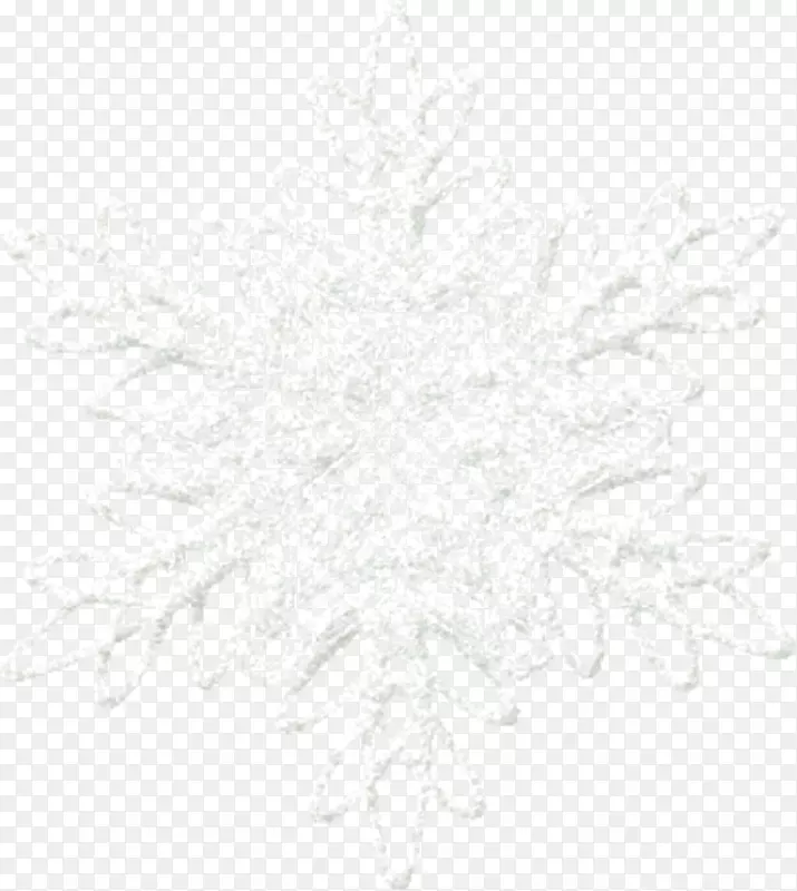对称图案雪花线-雪花透明