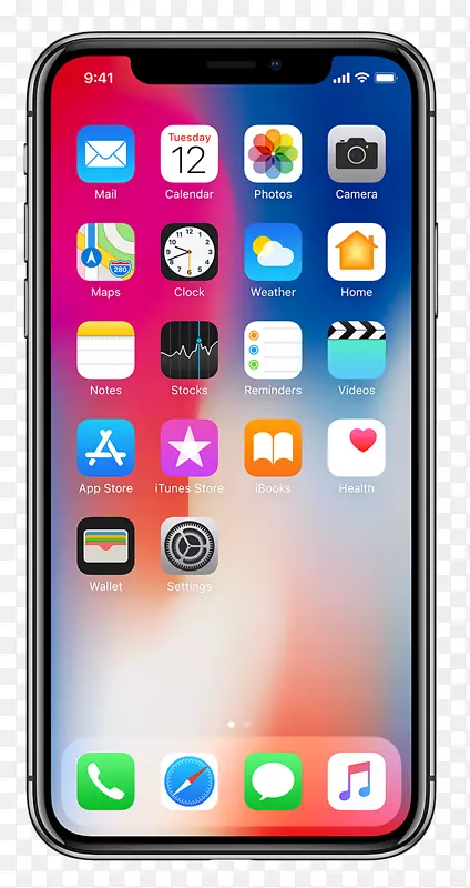 苹果iphone 8和苹果iphone x 64 gb银色智能手机钢化玻璃屏幕保护器-苹果